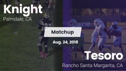 Matchup: Knight  vs. Tesoro  2018