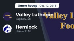 Recap: Valley Lutheran  vs. Hemlock  2018