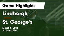 Lindbergh  vs St. George's Game Highlights - March 9, 2024