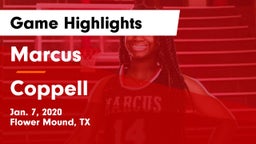 Marcus  vs Coppell  Game Highlights - Jan. 7, 2020