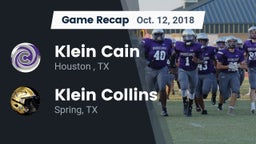 Recap: Klein Cain  vs. Klein Collins  2018