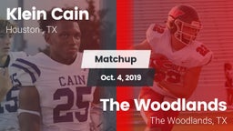 Matchup: Klein Cain High Scho vs. The Woodlands  2019