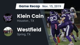 Recap: Klein Cain  vs. Westfield  2019