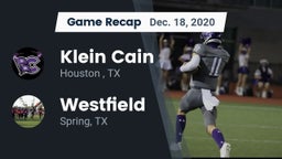 Recap: Klein Cain  vs. Westfield  2020
