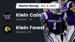 Recap: Klein Cain  vs. Klein Forest  2021