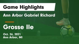 Ann Arbor Gabriel Richard  vs Grosse Ile  Game Highlights - Oct. 26, 2021
