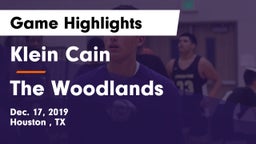 Klein Cain  vs The Woodlands  Game Highlights - Dec. 17, 2019