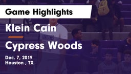 Klein Cain  vs Cypress Woods  Game Highlights - Dec. 7, 2019