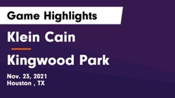 Klein Cain  vs Kingwood Park Game Highlights - Nov. 23, 2021