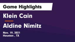 Klein Cain  vs Aldine Nimitz Game Highlights - Nov. 19, 2021