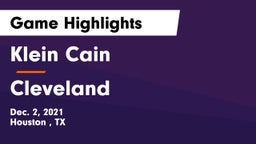 Klein Cain  vs Cleveland Game Highlights - Dec. 2, 2021