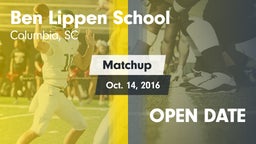 Matchup: Ben Lippen vs. OPEN DATE 2016