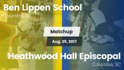 Matchup: Ben Lippen vs. Heathwood Hall Episcopal  2017