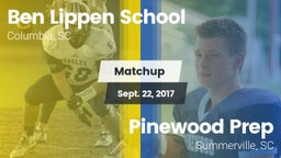 Matchup: Ben Lippen vs. Pinewood Prep  2017