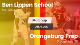 Matchup: Ben Lippen vs. Orangeburg Prep  2017
