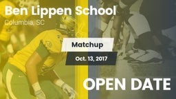 Matchup: Ben Lippen vs. OPEN DATE 2017