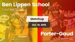 Matchup: Ben Lippen vs. Porter-Gaud  2018