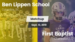 Matchup: Ben Lippen vs. First Baptist  2019