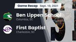 Recap: Ben Lippen School vs. First Baptist  2021