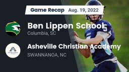 Recap: Ben Lippen School vs. Asheville Christian Academy  2022
