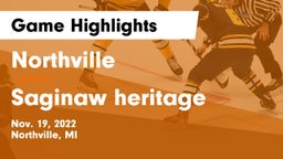 Northville  vs Saginaw heritage Game Highlights - Nov. 19, 2022