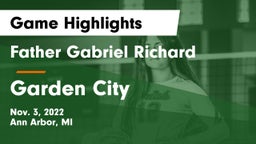 Father Gabriel Richard  vs Garden City Game Highlights - Nov. 3, 2022