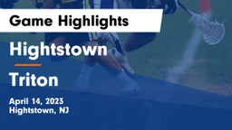 Hightstown  vs Triton Game Highlights - April 14, 2023