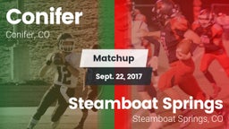 Matchup: Conifer  vs. Steamboat Springs  2017