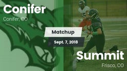 Matchup: Conifer  vs. Summit  2018