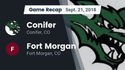 Recap: Conifer  vs. Fort Morgan  2018