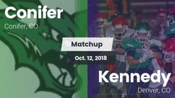 Matchup: Conifer  vs. Kennedy  2018