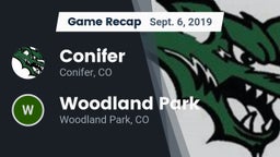 Recap: Conifer  vs. Woodland Park  2019
