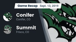 Recap: Conifer  vs. Summit  2019