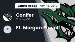 Recap: Conifer  vs. Ft. Morgan Playoff 2019