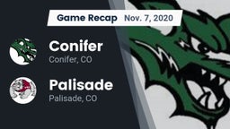 Recap: Conifer  vs. Palisade  2020