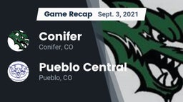 Recap: Conifer  vs. Pueblo Central  2021