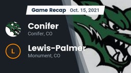 Recap: Conifer  vs. Lewis-Palmer  2021