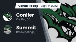 Recap: Conifer  vs. Summit  2022