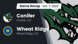 Recap: Conifer  vs. Wheat Ridge  2022