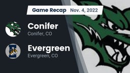 Recap: Conifer  vs. Evergreen  2022