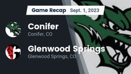 Recap: Conifer  vs. Glenwood Springs  2023