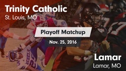 Matchup: Trinity Catholic vs. Lamar  2016