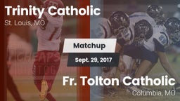 Matchup: Trinity Catholic vs. Fr. Tolton Catholic  2017