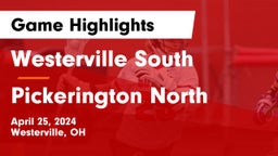 Westerville South  vs Pickerington North  Game Highlights - April 25, 2024
