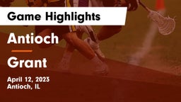 Antioch  vs Grant  Game Highlights - April 12, 2023