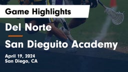 Del Norte  vs San Dieguito Academy Game Highlights - April 19, 2024