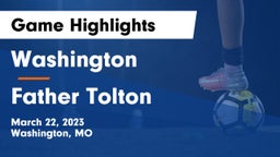 Washington  vs Father Tolton Game Highlights - March 22, 2023