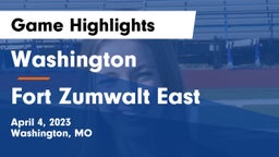 Washington  vs Fort Zumwalt East  Game Highlights - April 4, 2023