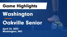 Washington  vs Oakville Senior  Game Highlights - April 24, 2023