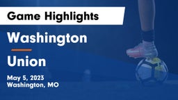 Washington  vs Union  Game Highlights - May 5, 2023
